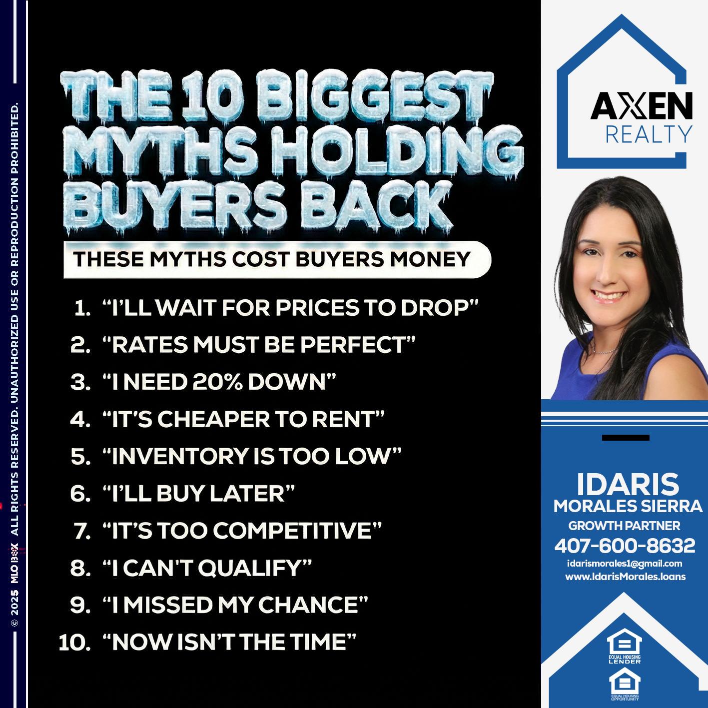 the 10 biggest - Idaris Morales -Mortgage Loan Officer