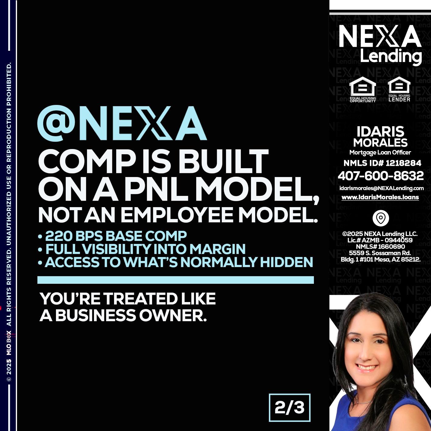 2 OF 3 - Idaris Morales -Mortgage Loan Officer