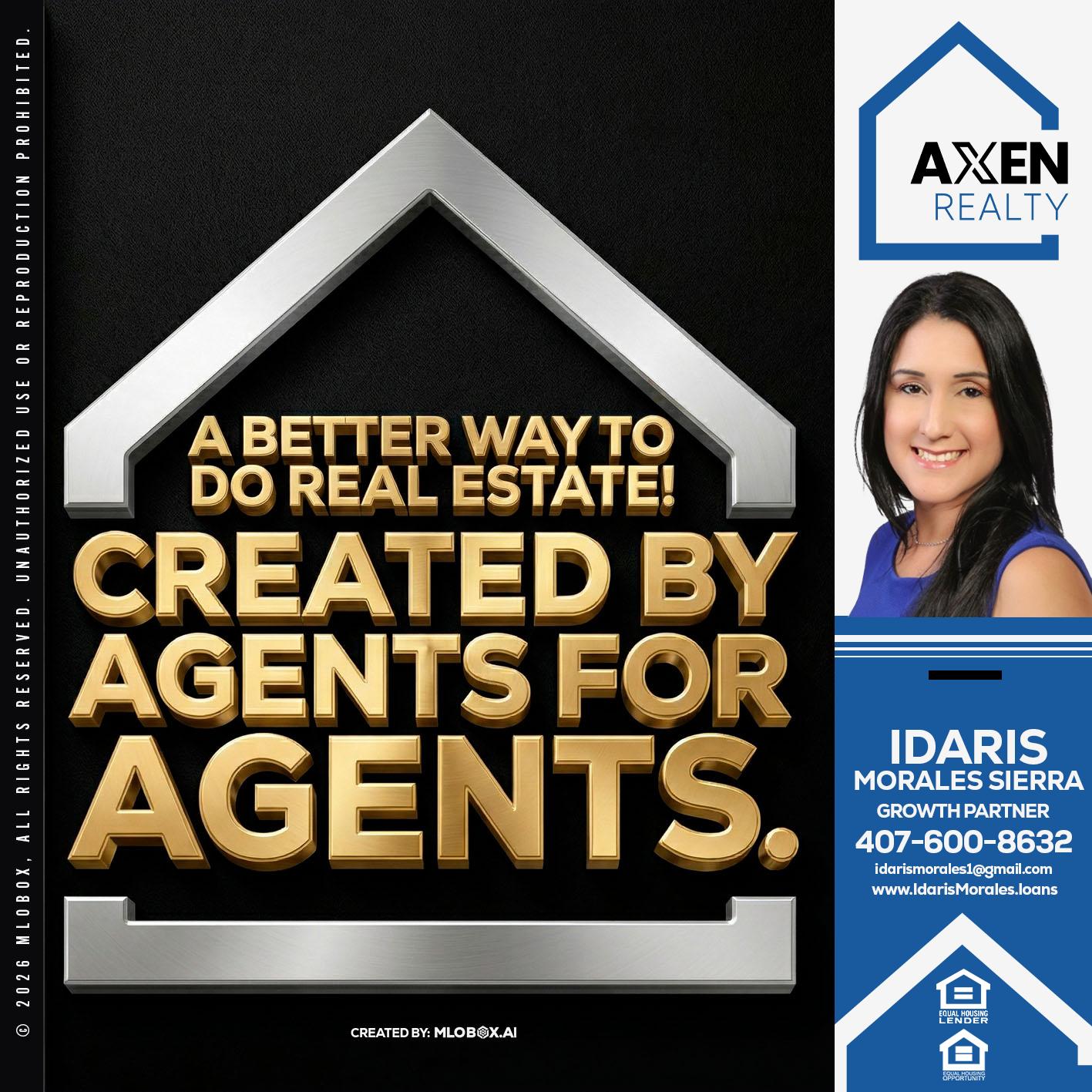 A BETTER WAY - Idaris Morales -Mortgage Loan Officer