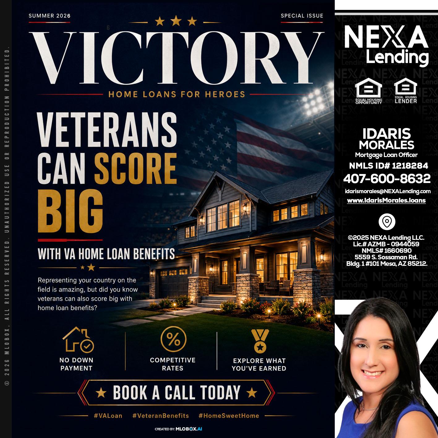 VICTORY - Idaris Morales -Mortgage Loan Officer